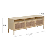 Sierra Buttermilk Media Console Model: TOV-E44156
